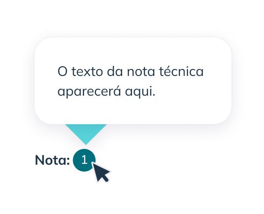 Amostra de notas técnicas